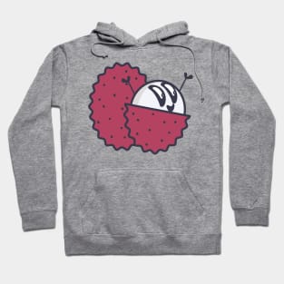 Kawaii Lychee Character Hoodie